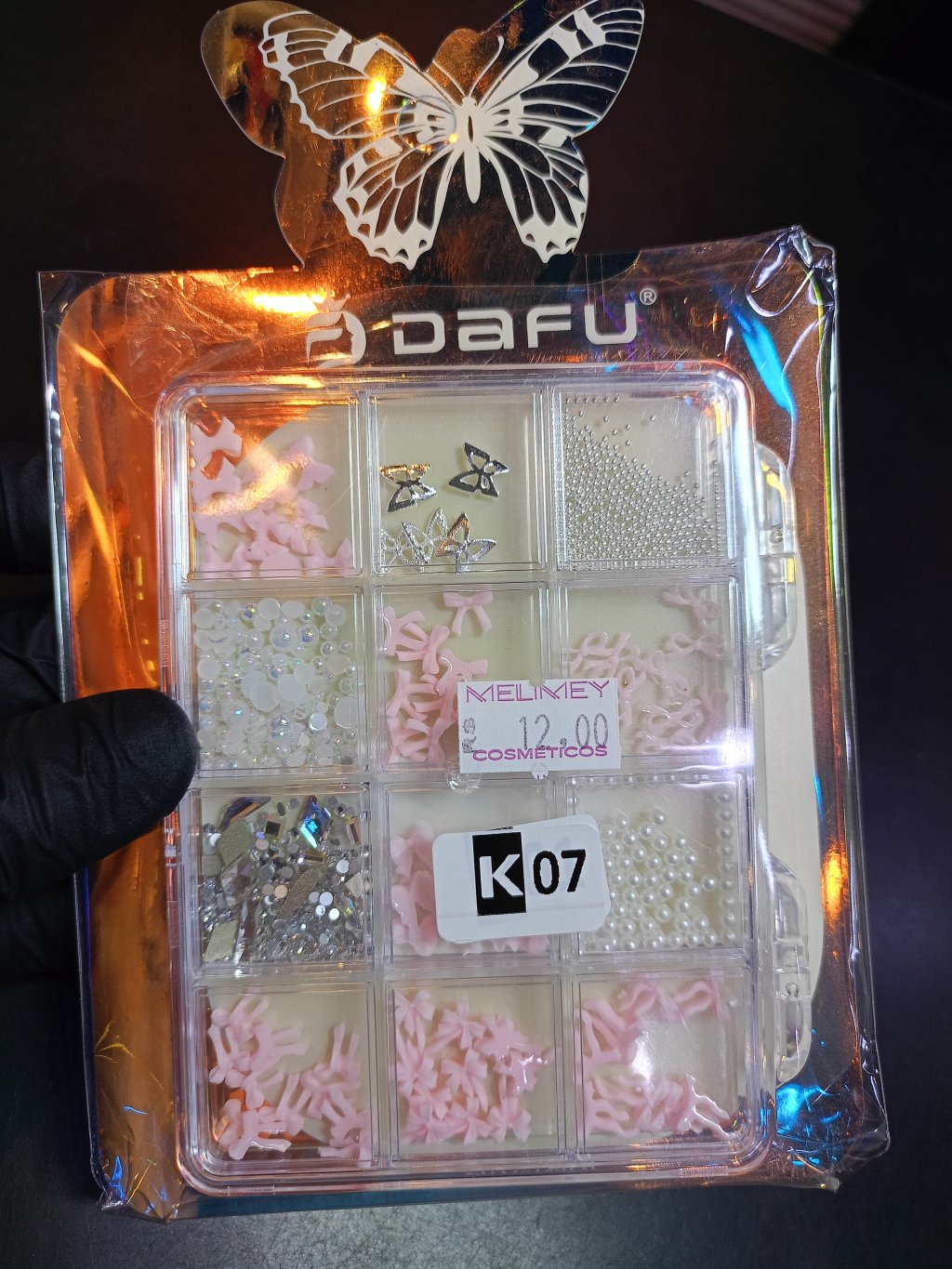 KIT CHARM DAFU K07 (ROSA CLARO)