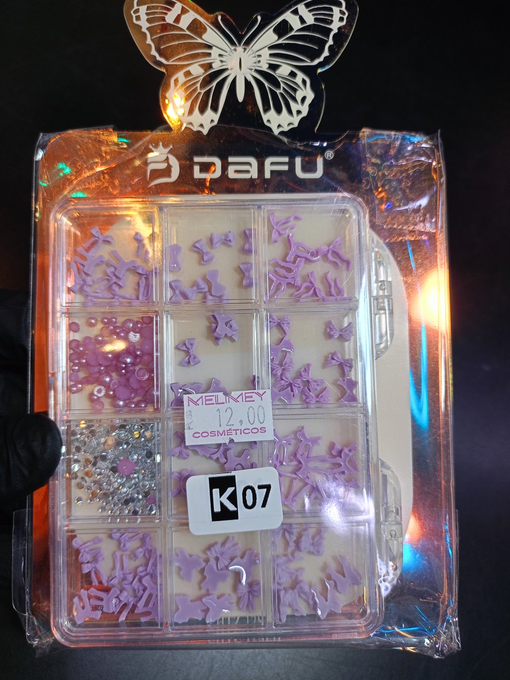 KIT CHARM DAFU K07 (ROXO)