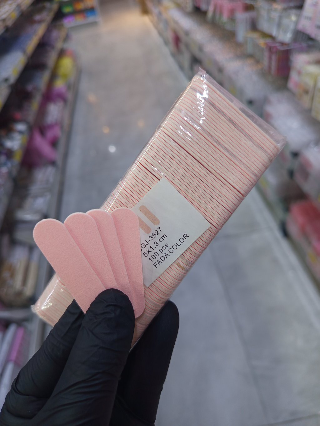 MINI LIXA FADA COLOR 100 UNIDADES