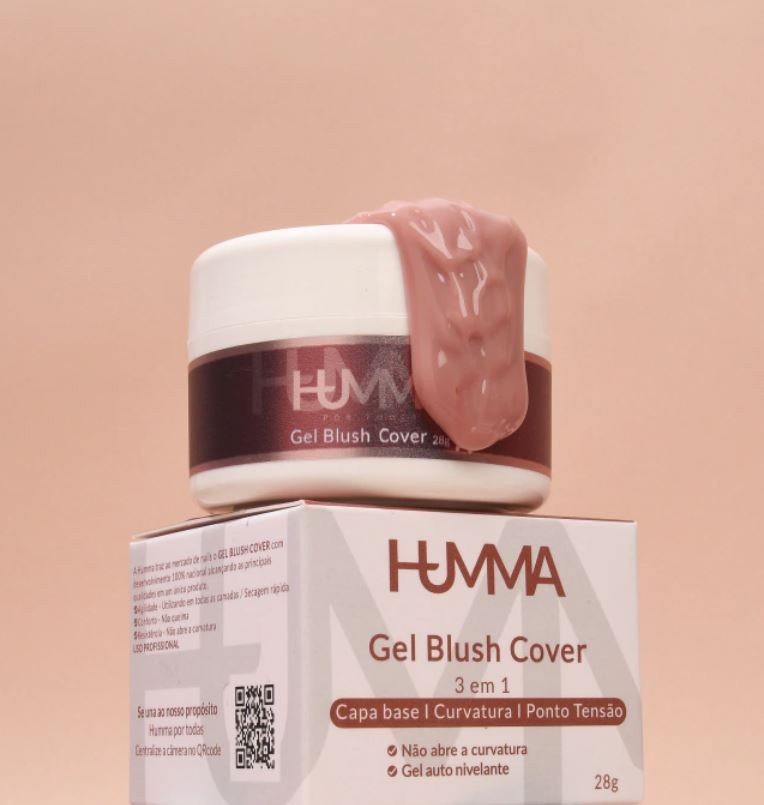 GEL HUMMA 28G - BLUSH COVER | SEM TPO