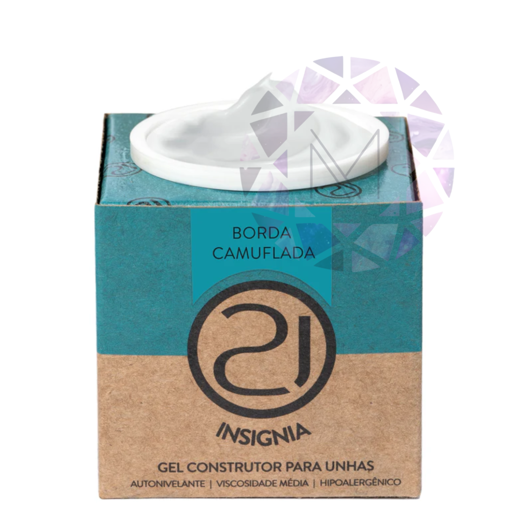 GEL INSIGNIA NAILS 21 - BORDA CAMUFLADA | SEM TPO