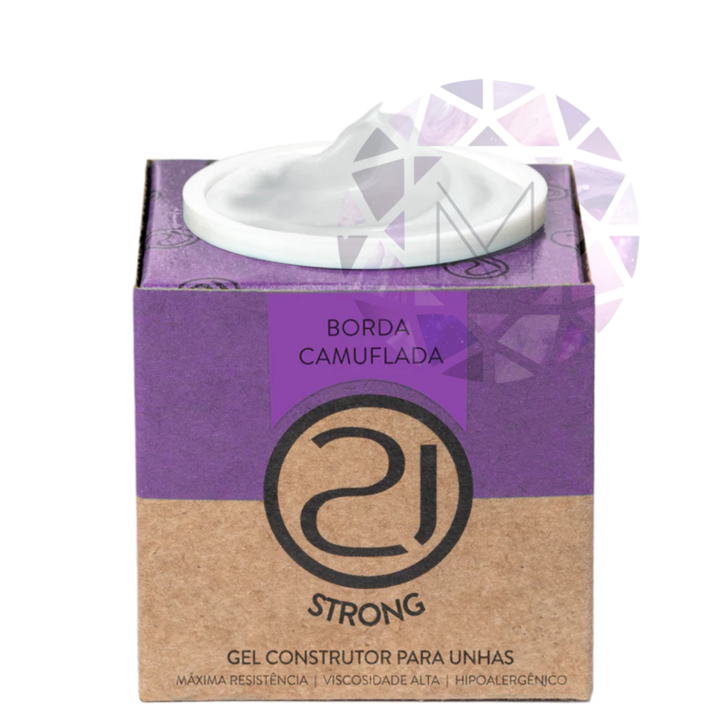 GEL STRONG NAILS 21 - BORDA CAMUFLADA | SEM TPO