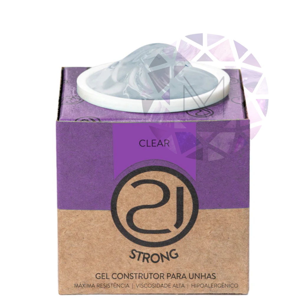 GEL STRONG NAILS 21 - CLEAR | SEM TPO