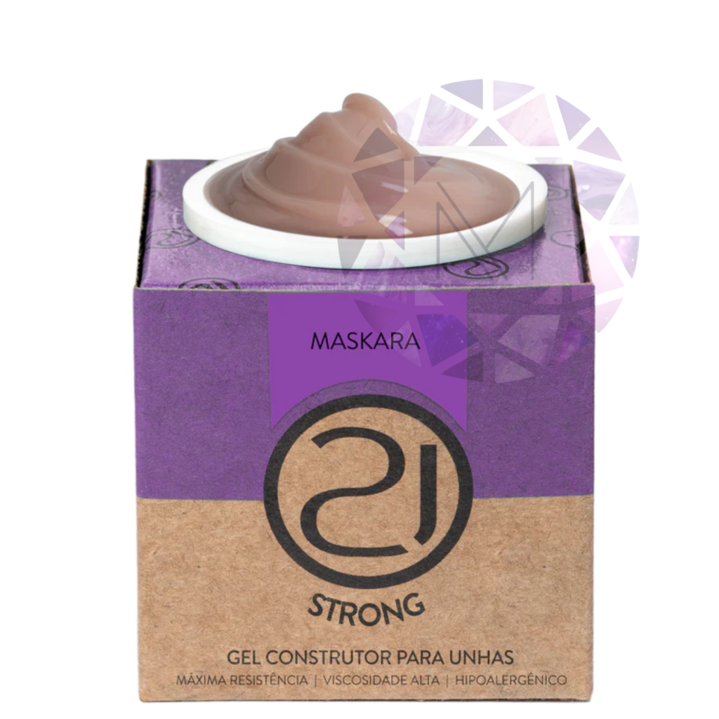 GEL STRONG NAILS 21 - MASKARA | SEM TPO