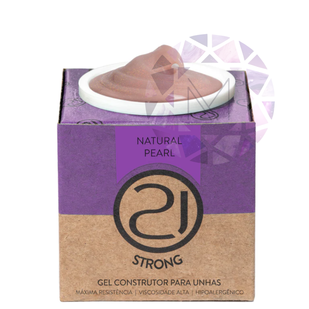 GEL STRONG NAILS 21 - NATURAL PEARL | SEM TPO