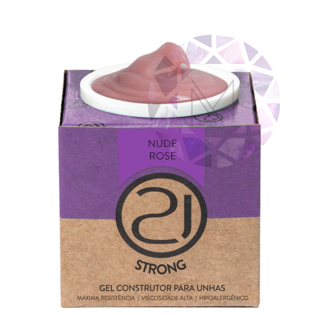 GEL STRONG NAILS 21 - NUDE ROSE | SEM TPO