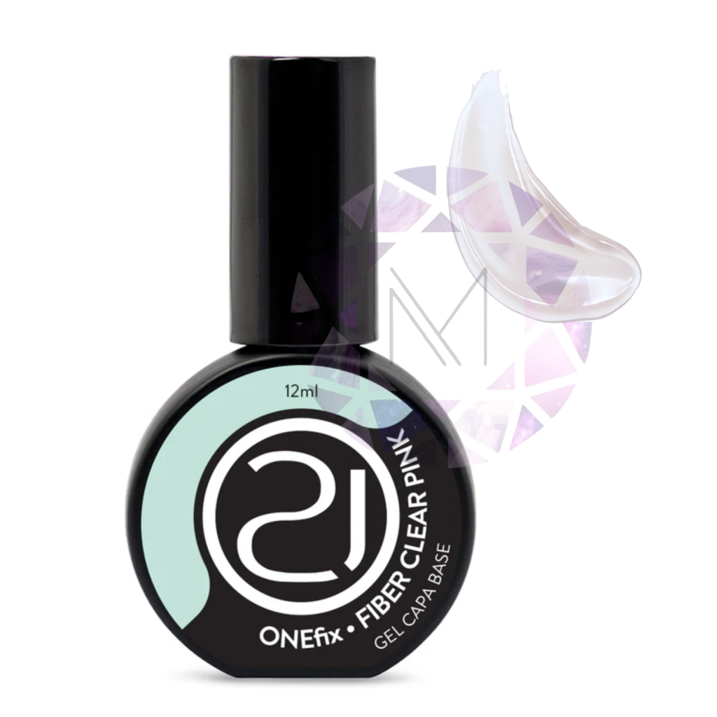 CAPA BASE ONEFIX NAILS 21 (12ML) - FIBER CLEAR PINK | SEM TPO