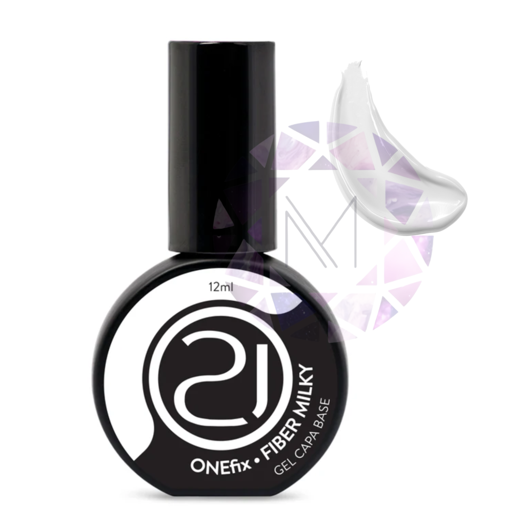 CAPA BASE ONEFIX NAILS 21 (12ML) - FIBER MILKY | SEM TPO