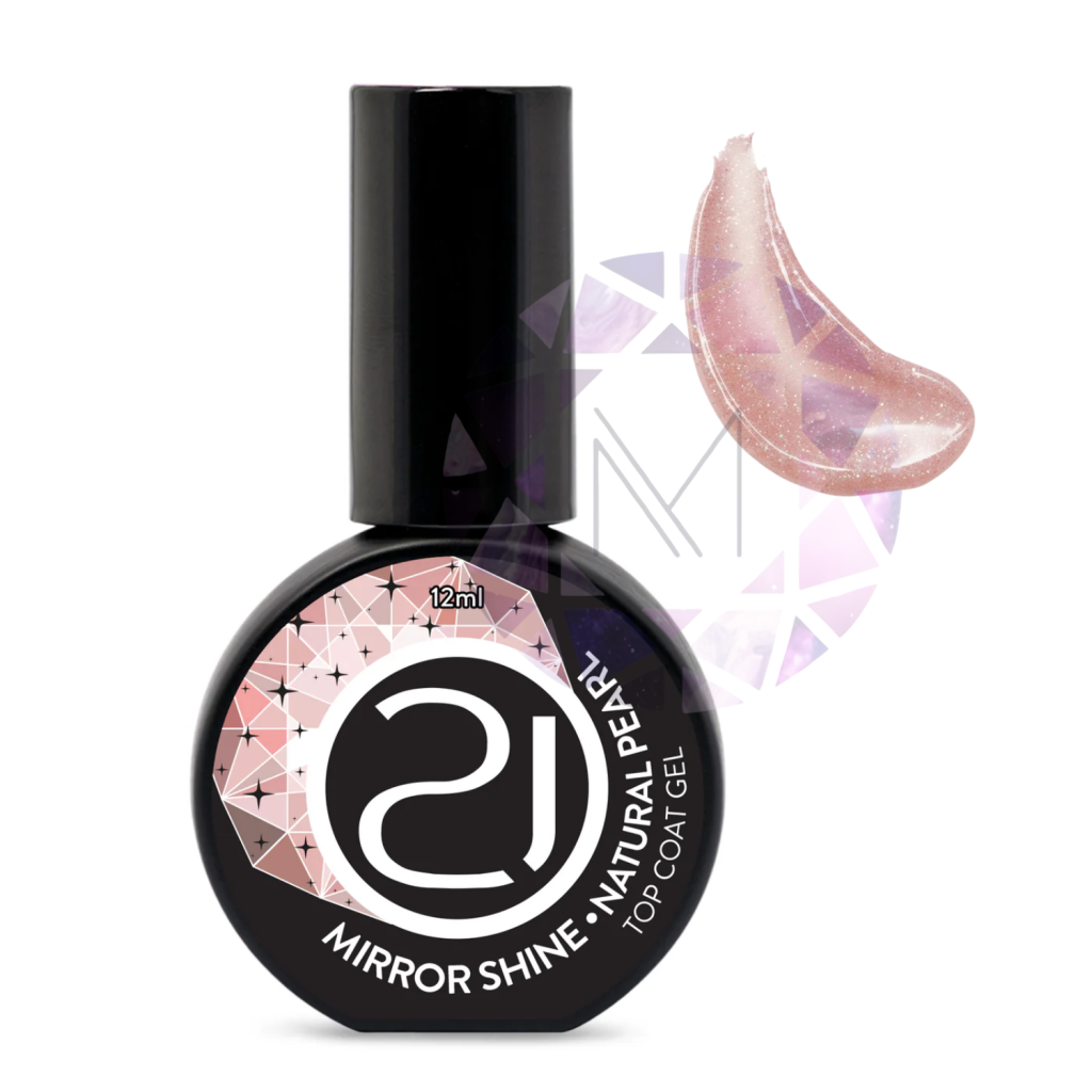 TOP COAT MIRROR SHINE NAILS 21 12ML - NATURAL PEARL