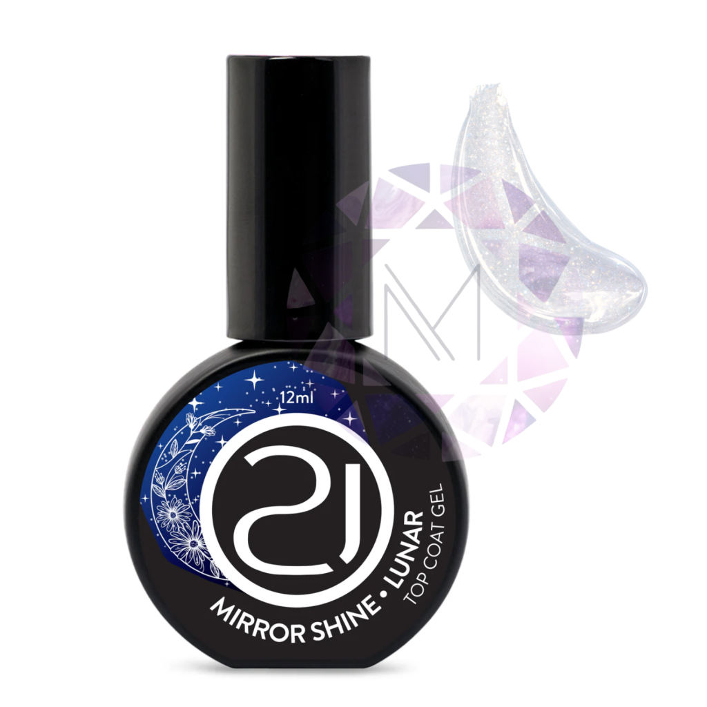 TOP COAT MIRROR SHINE NAILS 21 12ML - LUNAR