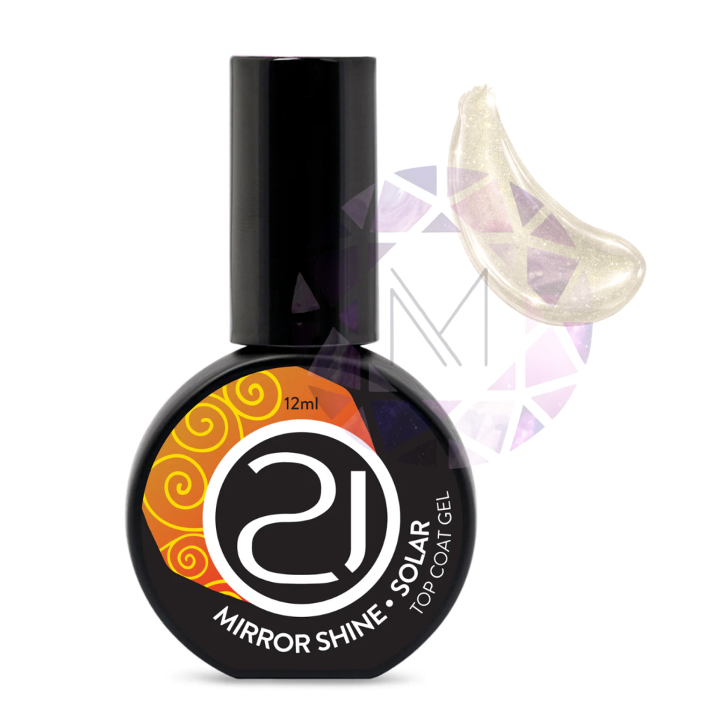 TOP COAT MIRROR SHINE NAILS 21 12ML - SOLAR 