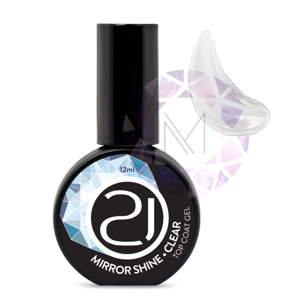 TOP COAT MIRROR SHINE NAILS 21 12ML - CLEAR