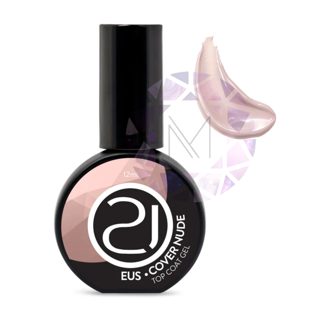 TOP COAT EUS NAILS 21 12ML - COVER NUDE 