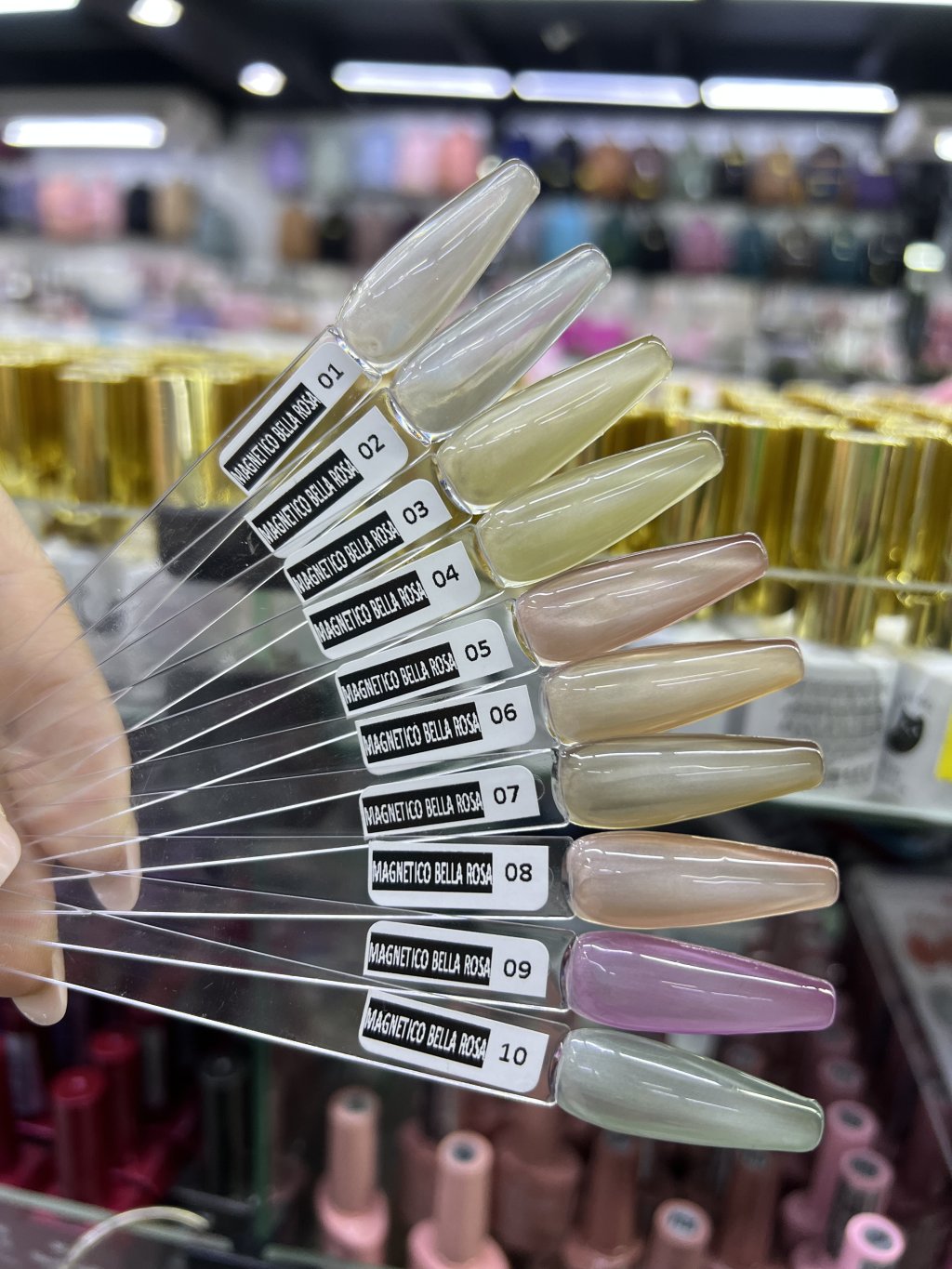 Esmalte magnético cat’s eye Bella rosa