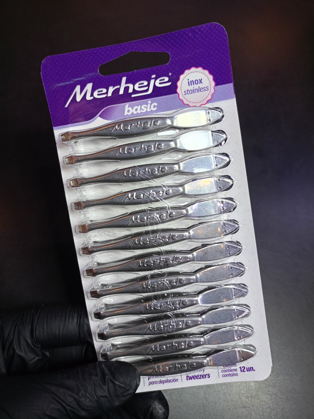 KIT PINÇAS INOX MERHEJE