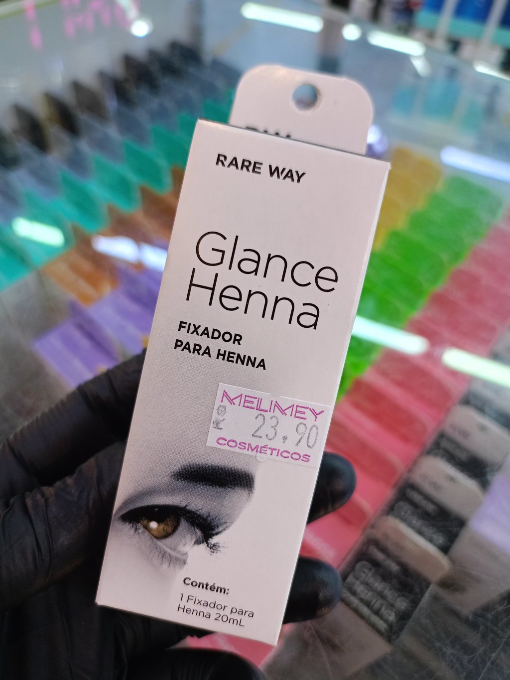 FIXADOR PARA HENNA GLANCE RARE WAY 20ML