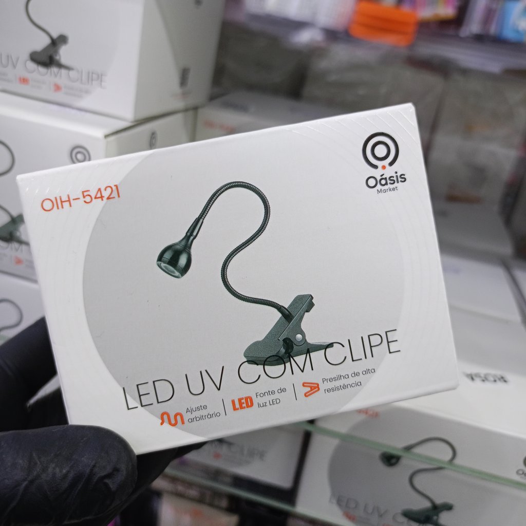 LANTERNA LED/UV USB COM PRESILHA