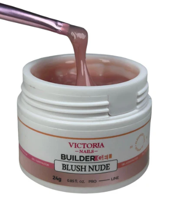 BUILDERGEL BLUSH NUDE VICTORIA NAILS 24G