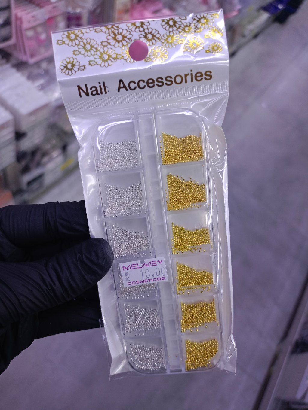 KIT CAVIAR PRATA/DOURADO 
