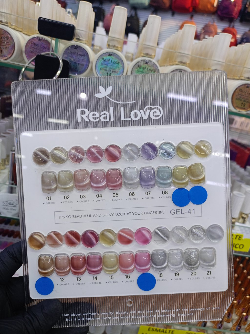 ESMALTE EM GEL MAGNÉTICO REAL LOVE