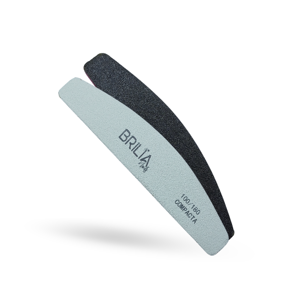 LIXA BRILIA COMPACTA VERSO PRETO 100/180