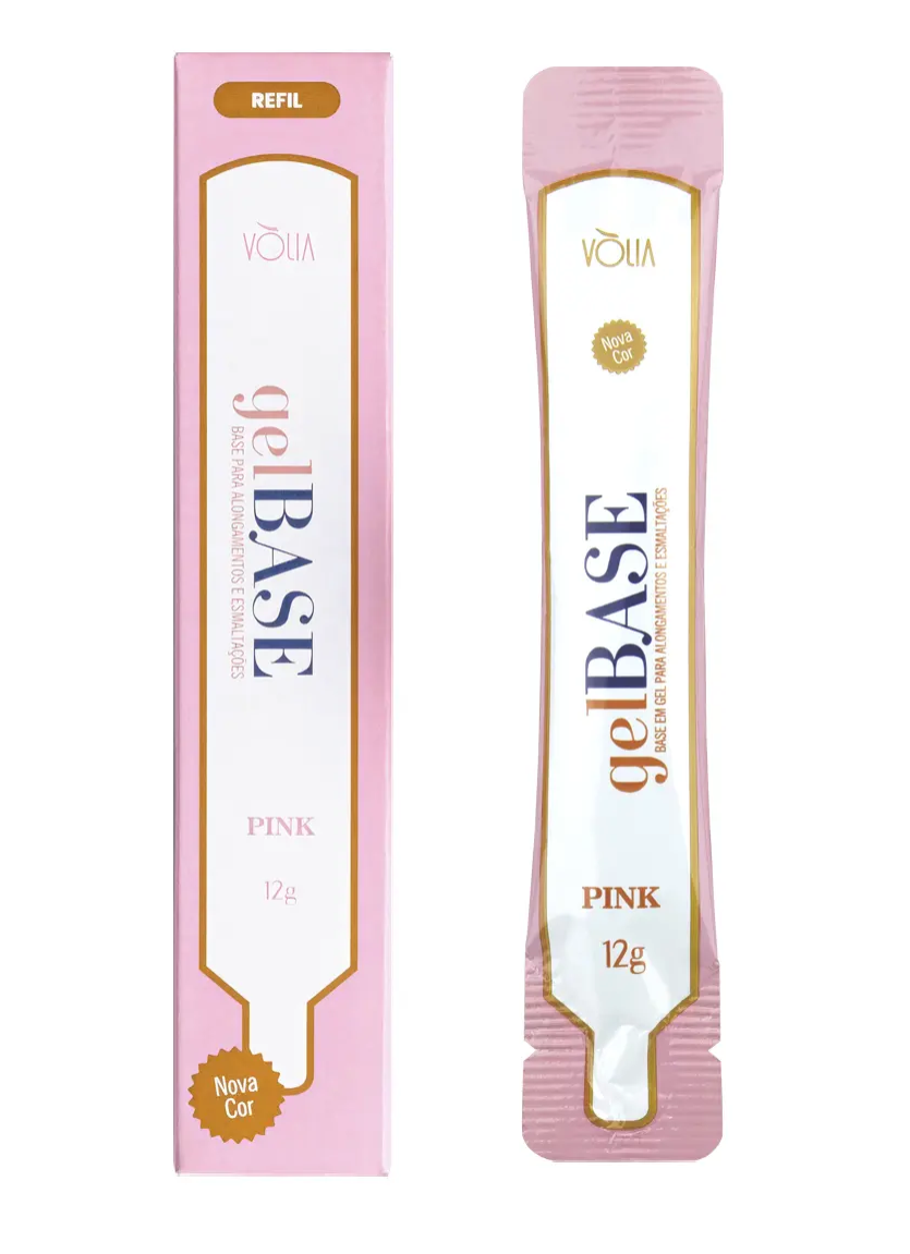 REFIL GEL BASE PINK VOLIA 12G