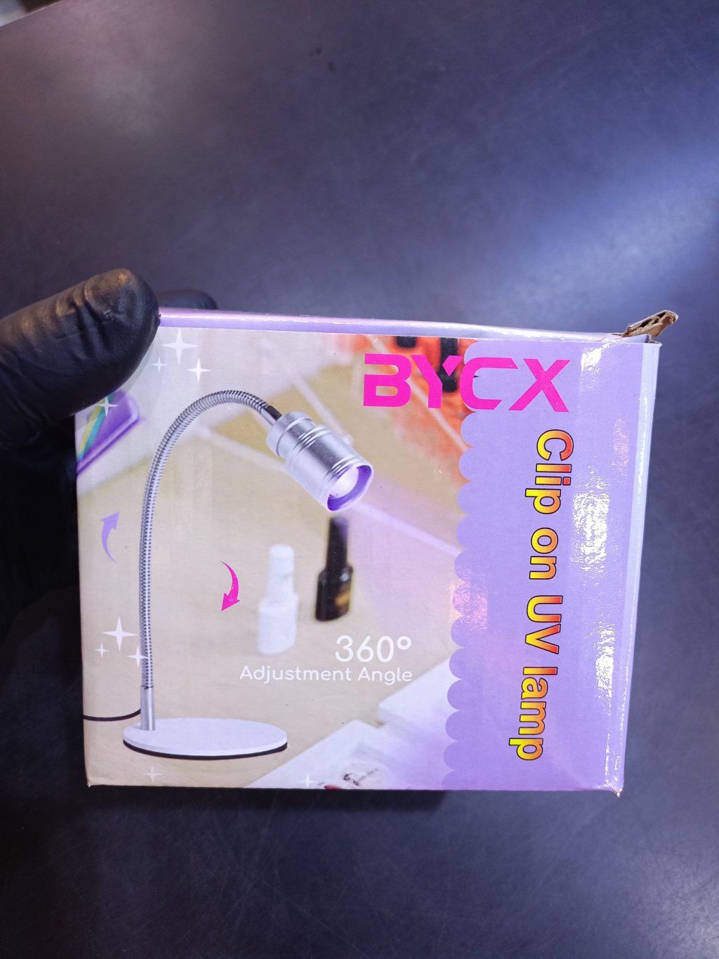 LANTERNA LED/UV BASE P/ MESA C/ PEDAL