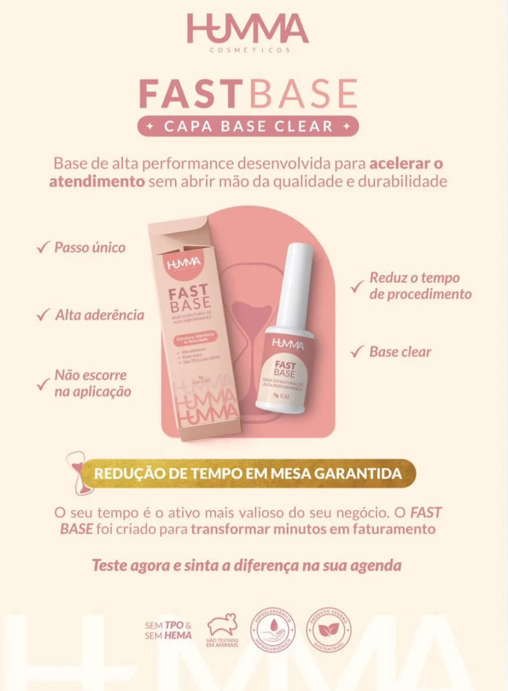 FAST BASE - CAPA BASE CLEAR HUMMA 9G