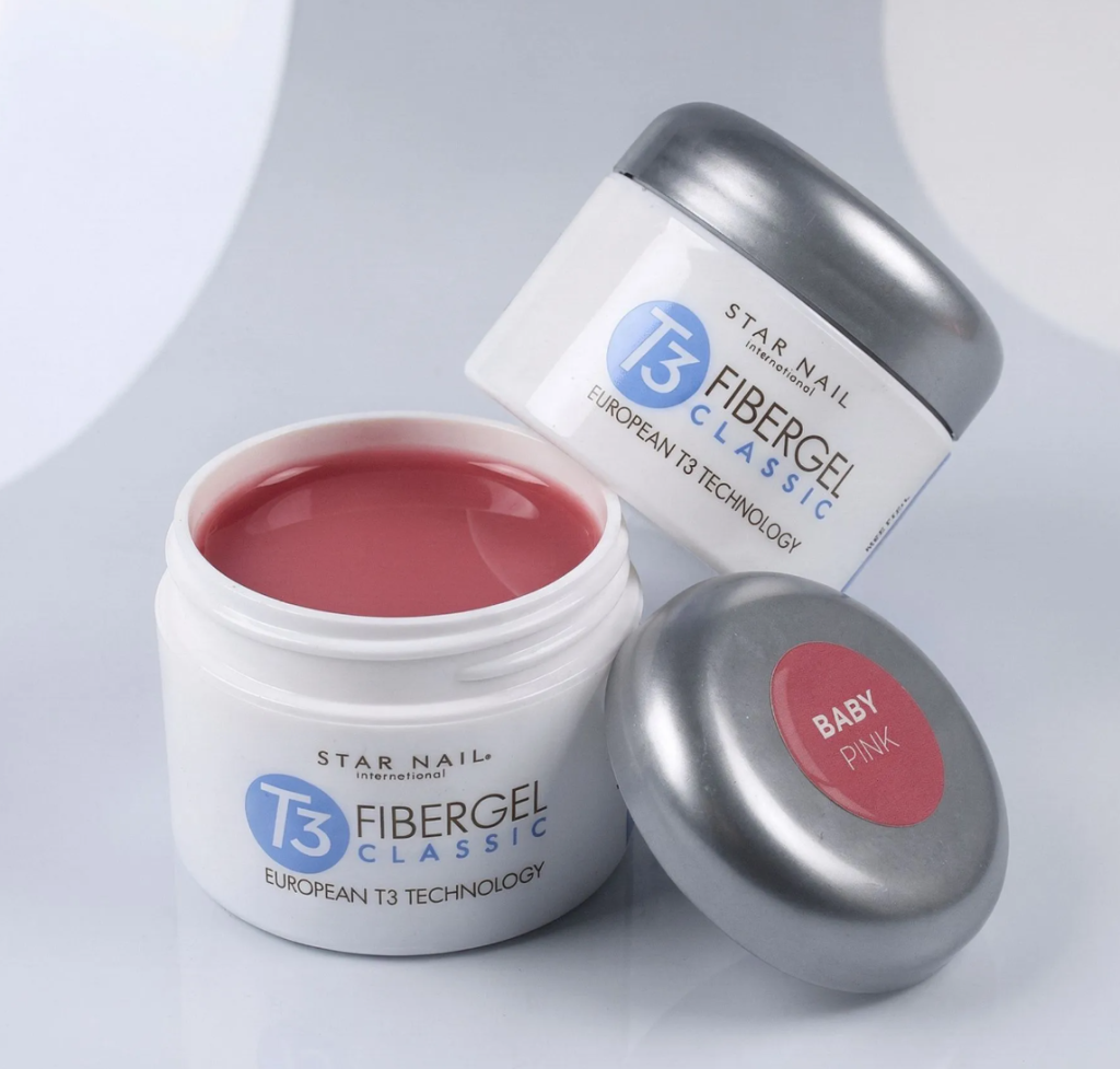 GEL T3 FIBERGEL CUCCIO BABY PINK 28GR