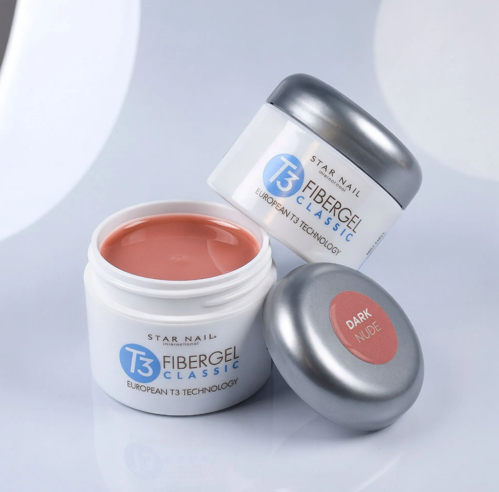 GEL T3 FIBERGEL CUCCIO DARK NUDE 28GR