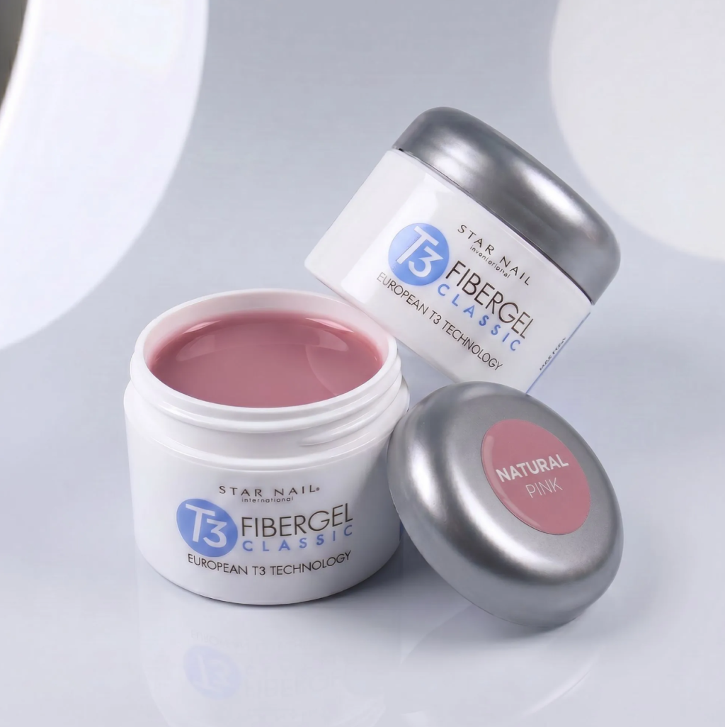 GEL T3 FIBERGEL CUCCIO NATURAL PINK 28GR