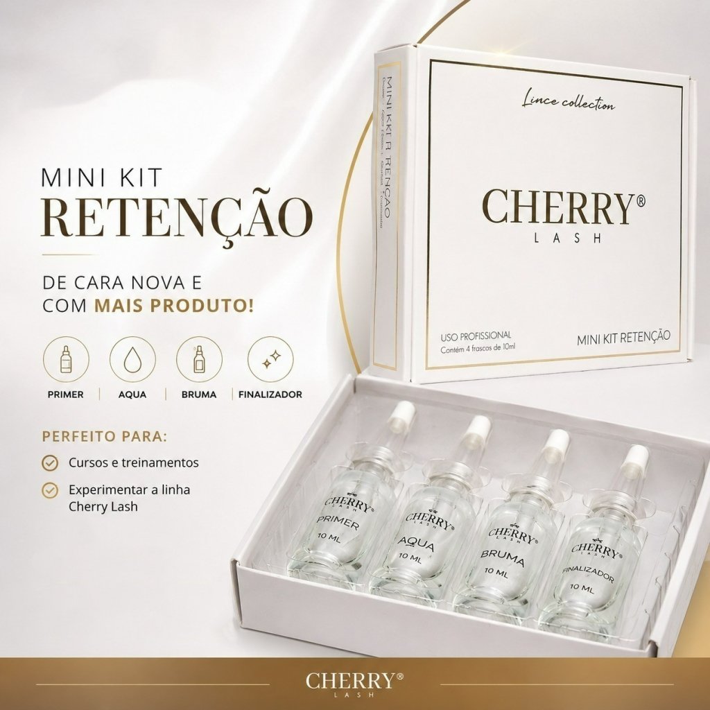 Mini kit retenção cherry