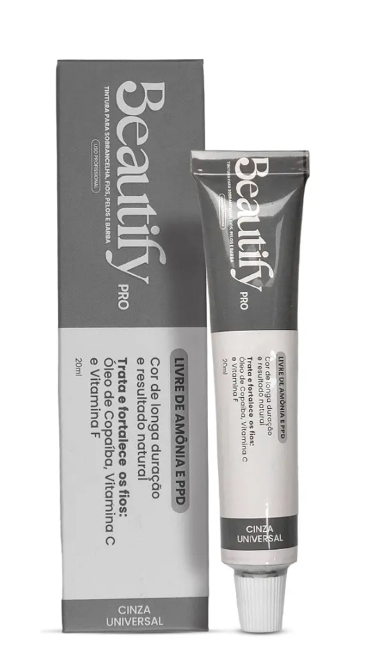 TINTA/TINTURA PARA SOBRANCELHA BEAUTIFY PRO 20G