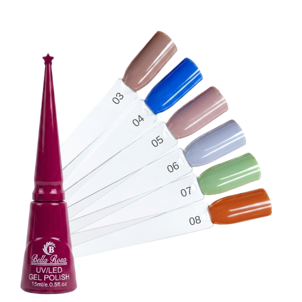 ESMALTE EM GEL BELLA ROSA 15ML