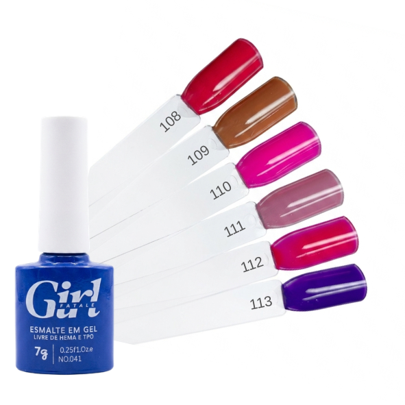 ESMALTE EM GEL GIRL FATALE 7G