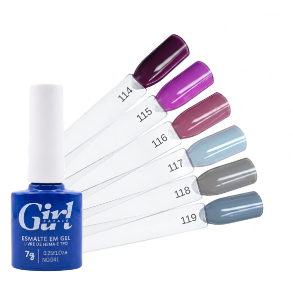 ESMALTE EM GEL GIRL FATALE 7G