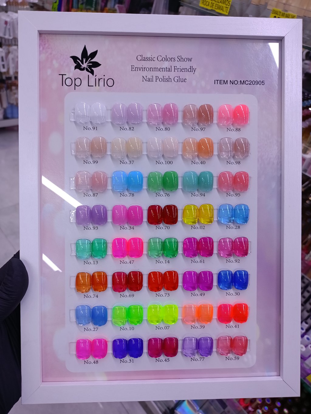 ESMALTE EM GEL TRANSLÚCIDO LIRIO
