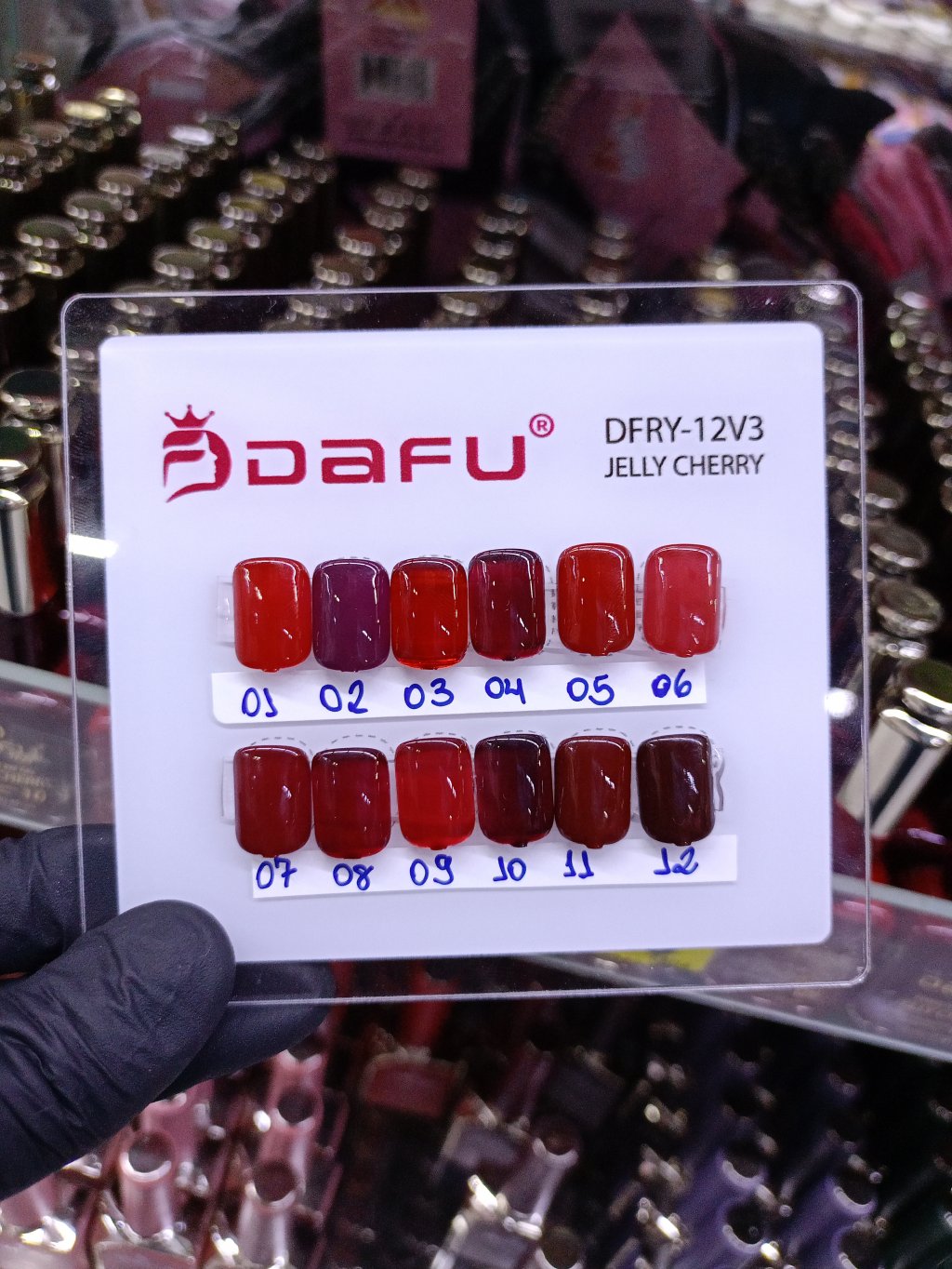 ESMALTE EM GEL DAFU JELLY CHERRY
