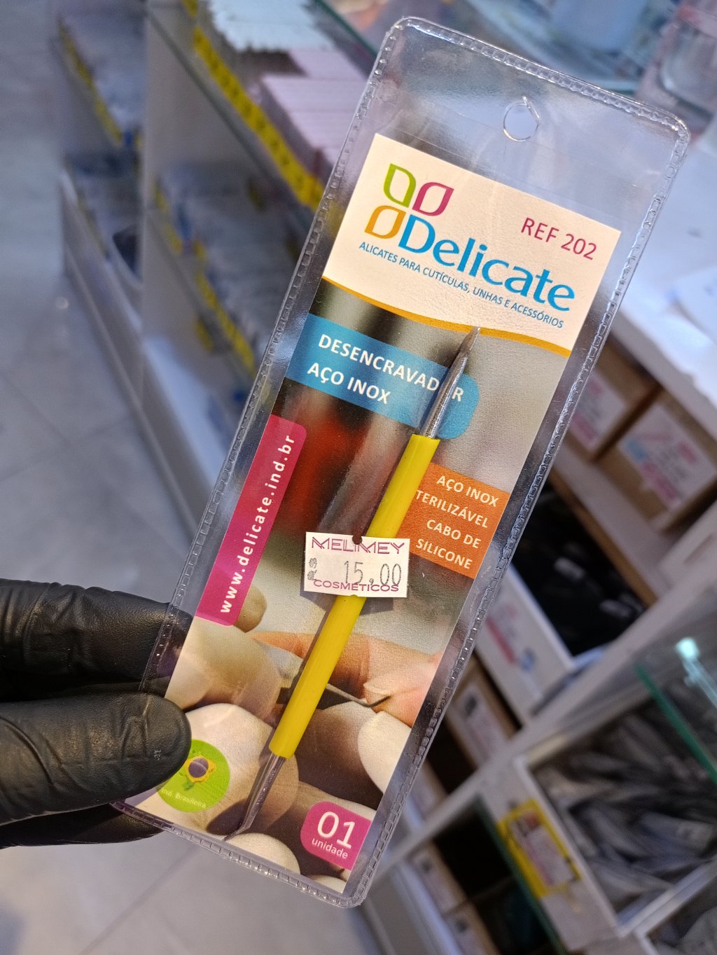 DESENCRAVADOR AÇO INOX - DELICATE