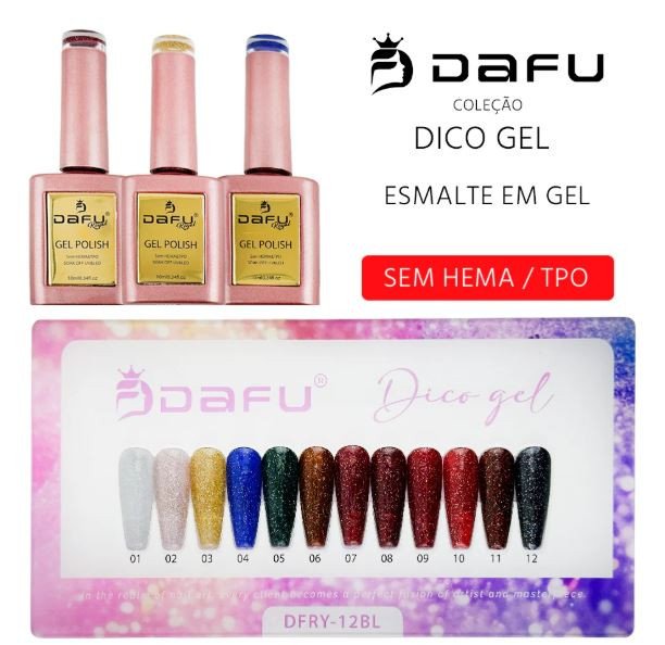 ESMALTE EM GEL DAFU - DICO GEL