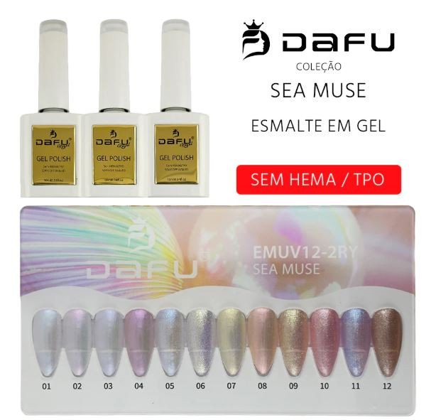 ESMALTE EM GEL DAFU - SEA MUSE