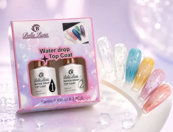 KIT BELLA ROSA TOP COAT WATER DROP
