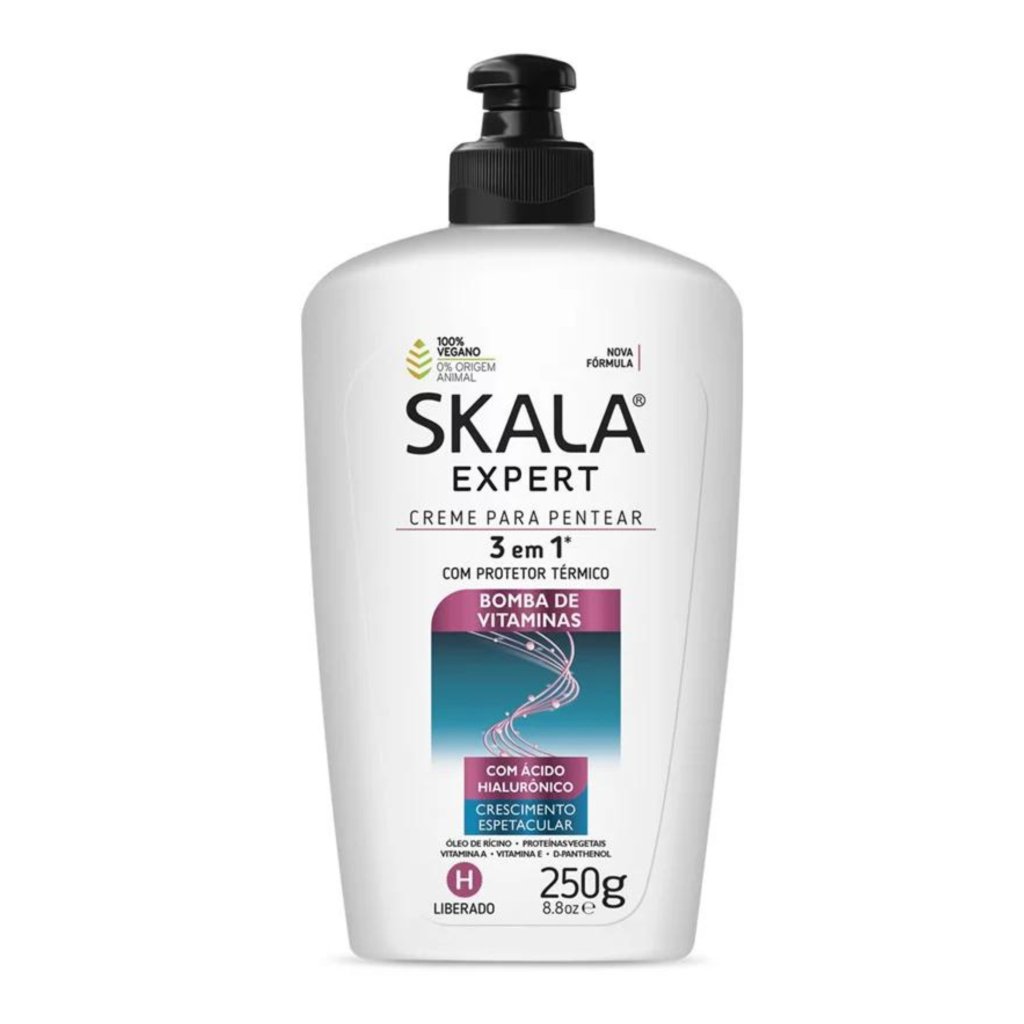 CREME DE PENTEAR 3 EM 1 BOMBA DE VITAMINAS - SKALA