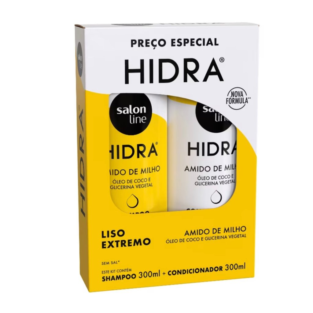 KIT HIDRA AMIDO DE MILHO - SALON LINE