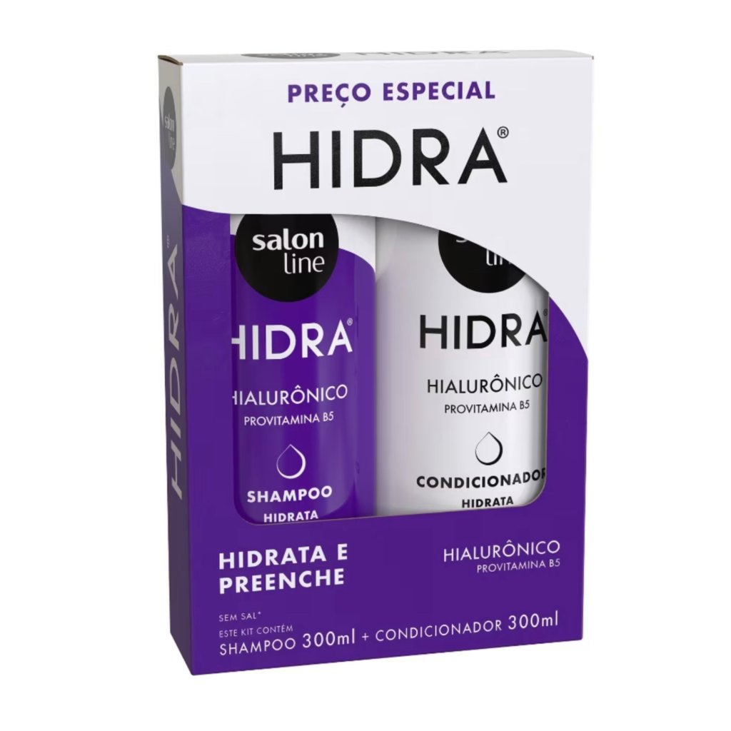KIT HIDRA HIALURÔNICO- SALON LINE