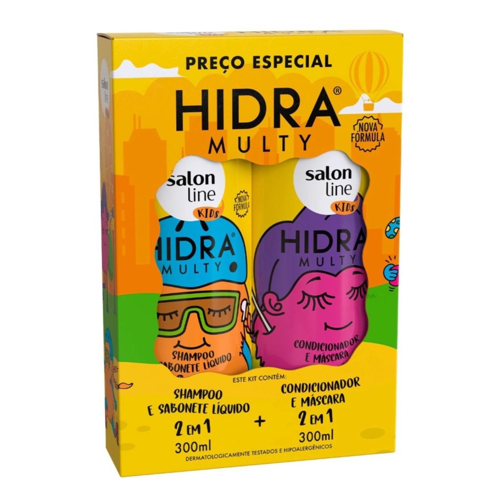 KIT HIDRA MULTY KIDS - SALON LINE