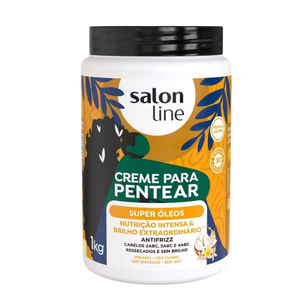 CREME PARA PENTEAR SUPER ÓLEOS - SALON LINE