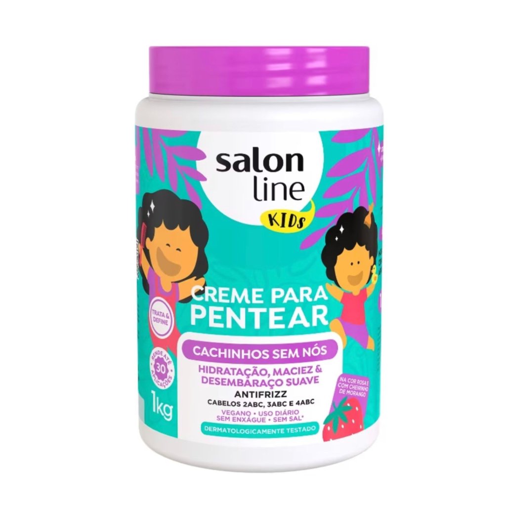CREME PARA PENTEAR CACHINHOS SEM NÓS - SALON LINE