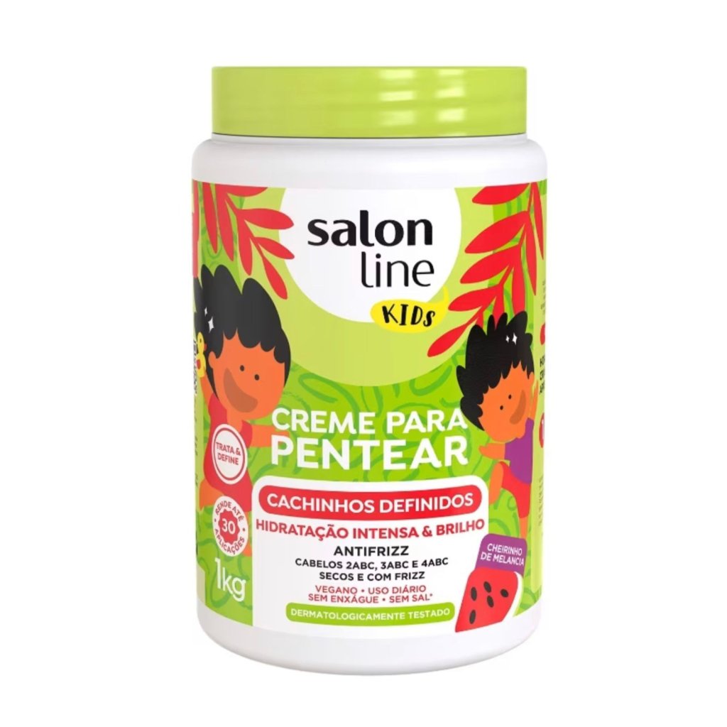 CREME PARA PENTEAR CACHINHOS DEFINIDOS - SALON LINE