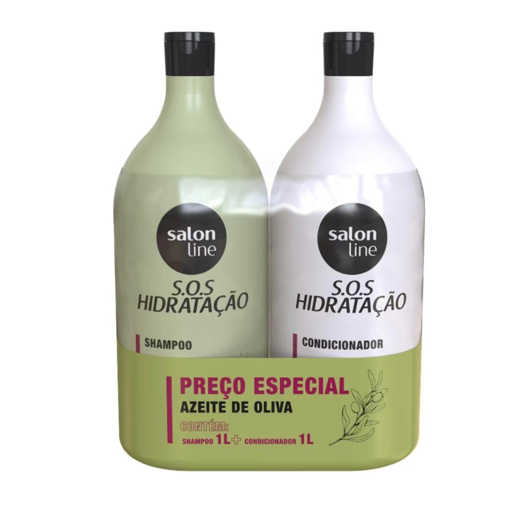 KIT SHA + COND AZEITE DE OLIVA - SALON LINE
